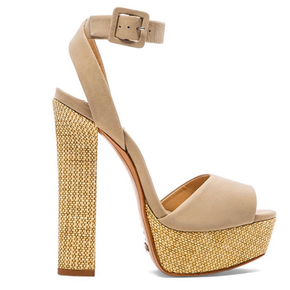 Schutz Amatista Heel in Oyster 8.5